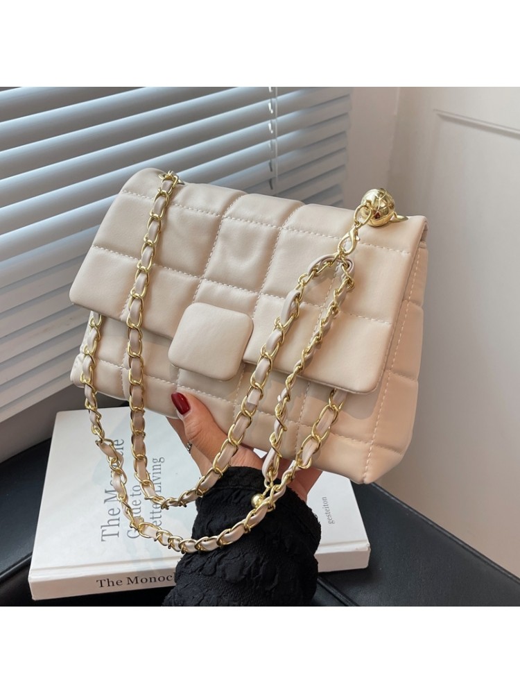 Summer PU Pure Color Women Shoulder Bag