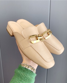 Summer all-match shoes wears outside slippers for women